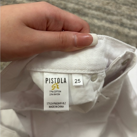 Pistola Presley High Rise Relaxed Roller Jeans Sz 25 NWT | Pistola Relaxed Jean* - Picture 8 of 15